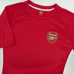 Arsenal FC Red Soccer T-Shirt Men's Size L Official Football Club Sportswear